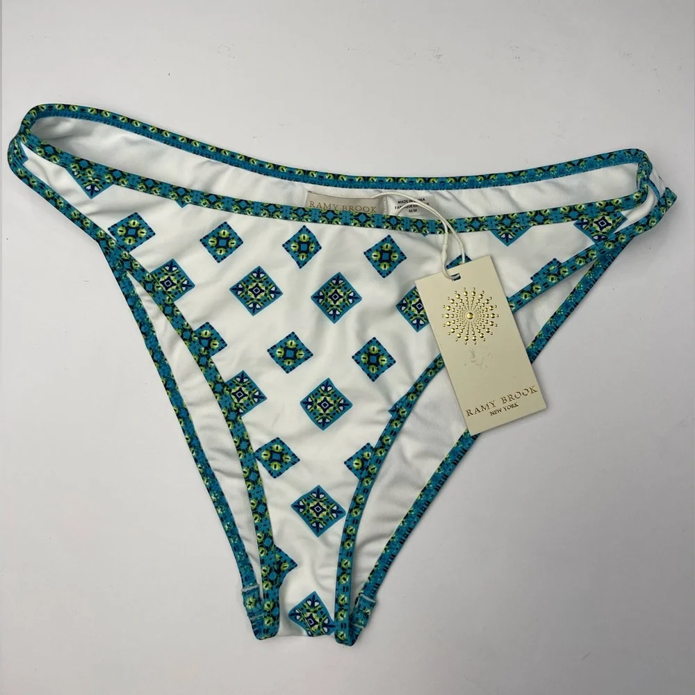 NWT Ramy Brook Bikini Bottoms Isla Bikini Bottom Size Medium MSPR $108